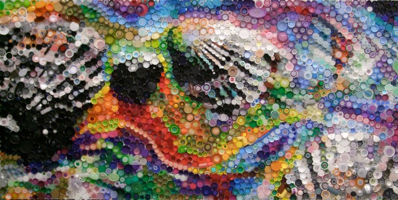 Art déco recyclage : Shells, Oil Spill