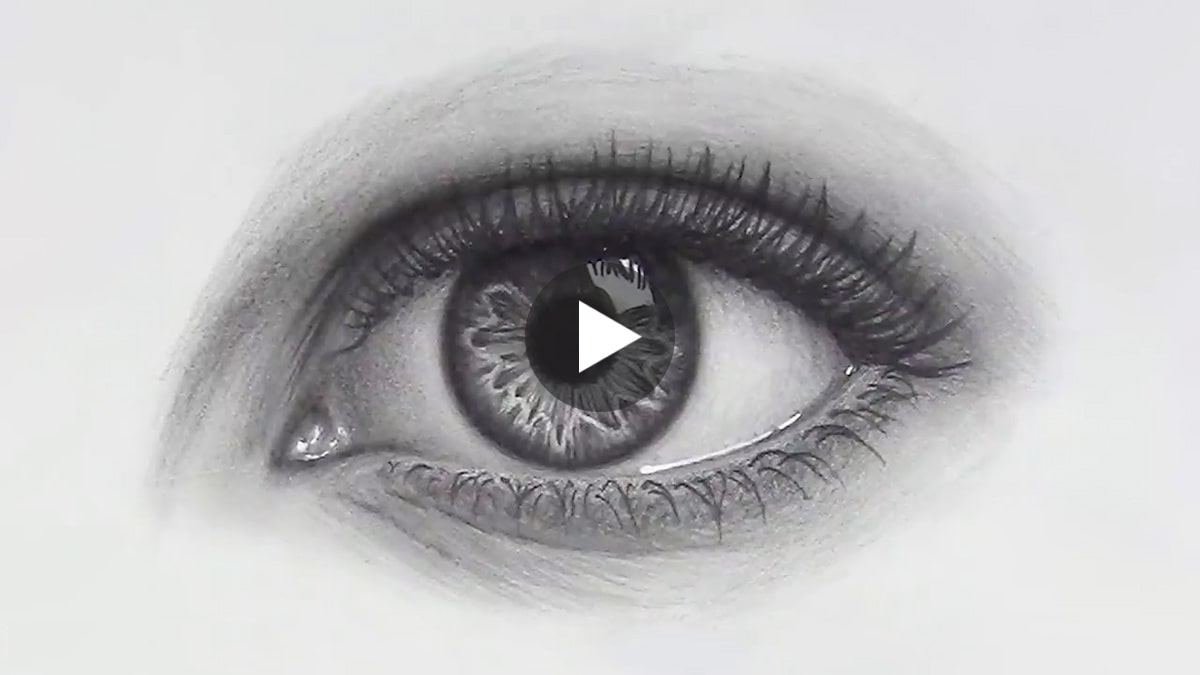 Art instruction - Learning how to draw the eye